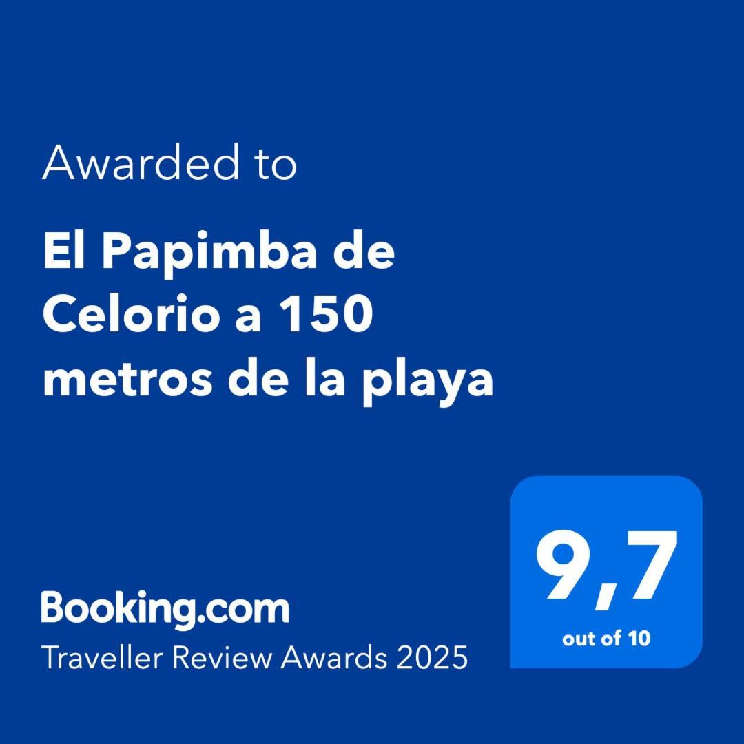 El Papimba De Celorio A 150 Metros De La Playa Apartment Екстериор снимка